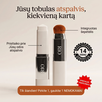 Korėjietiškas 2-in-1 makiažo pagrindas, prisitaikantis prie Jūsų odos