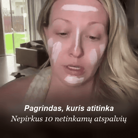Korėjietiškas 2-in-1 makiažo pagrindas, prisitaikantis prie Jūsų odos
